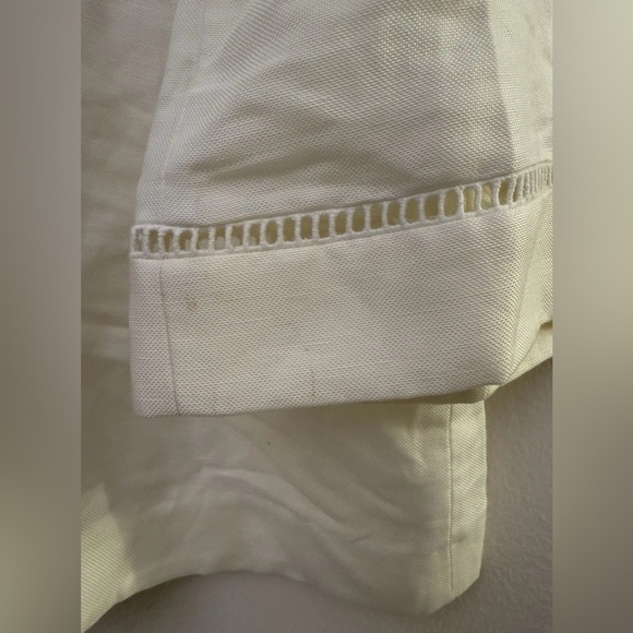 Kate Spade Blouse Pink & Red Floral‎ Embroidery Open Front Blazer Jacket Sz 10 - Picture 6 of 6